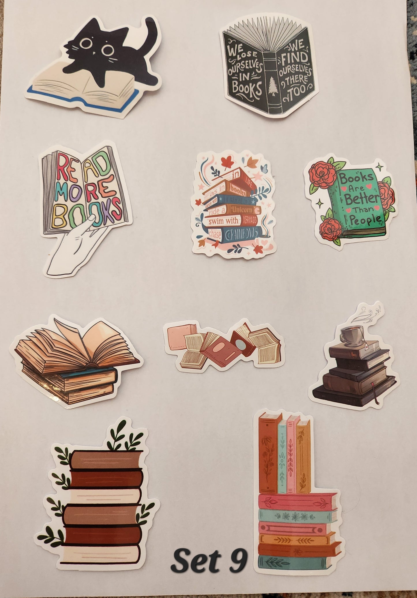 Bookish Journaling Stickers