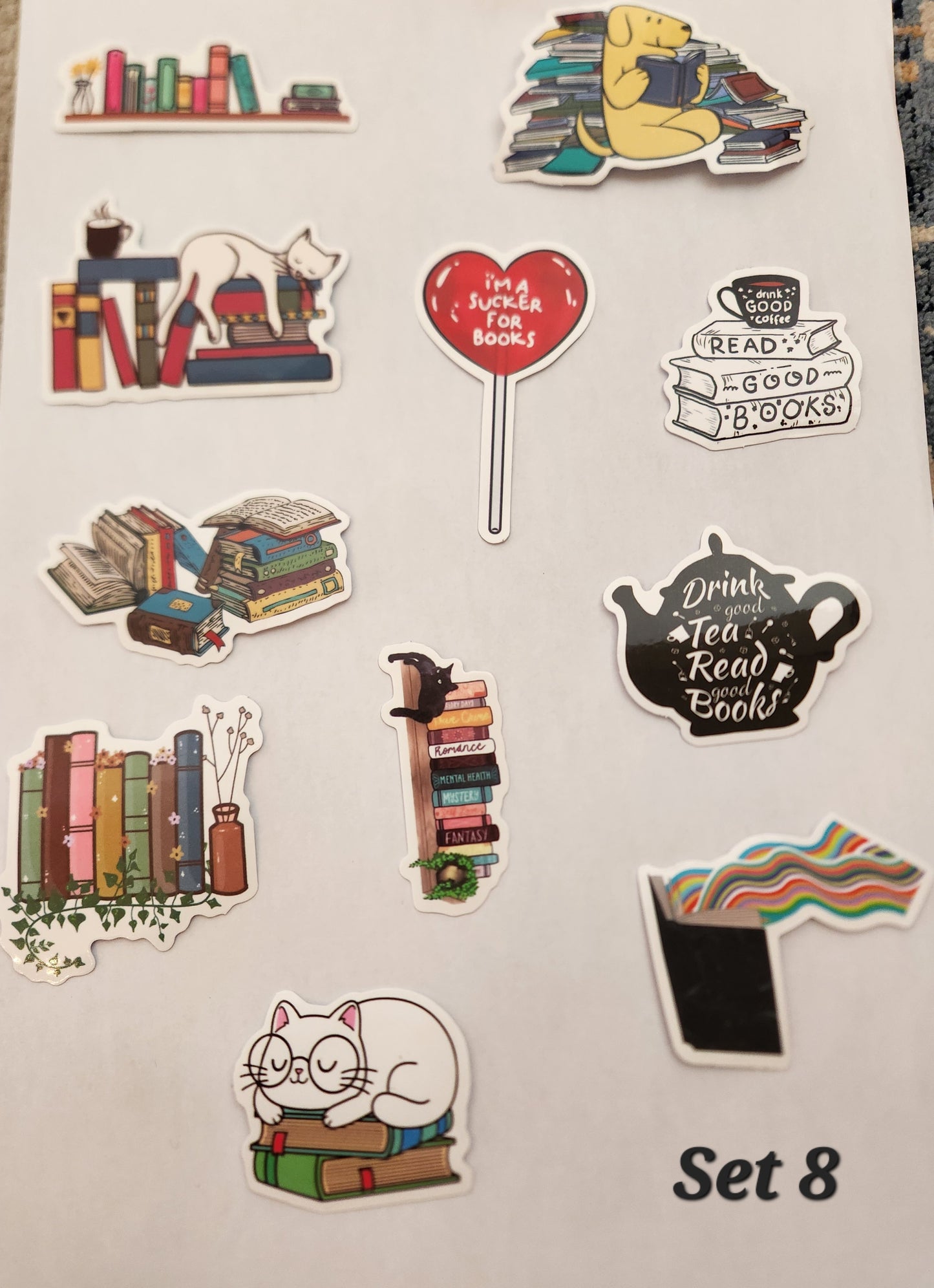 Bookish Journaling Stickers