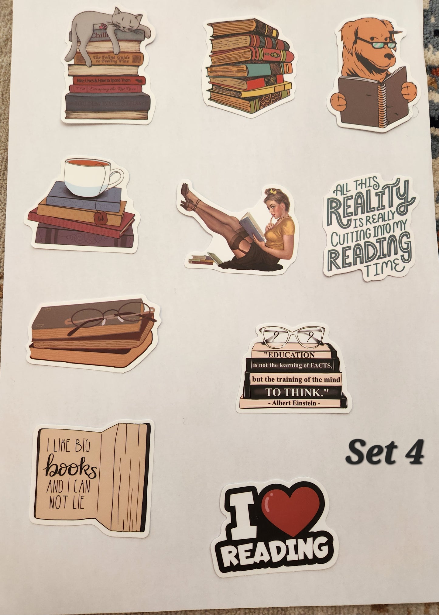 Bookish Journaling Stickers