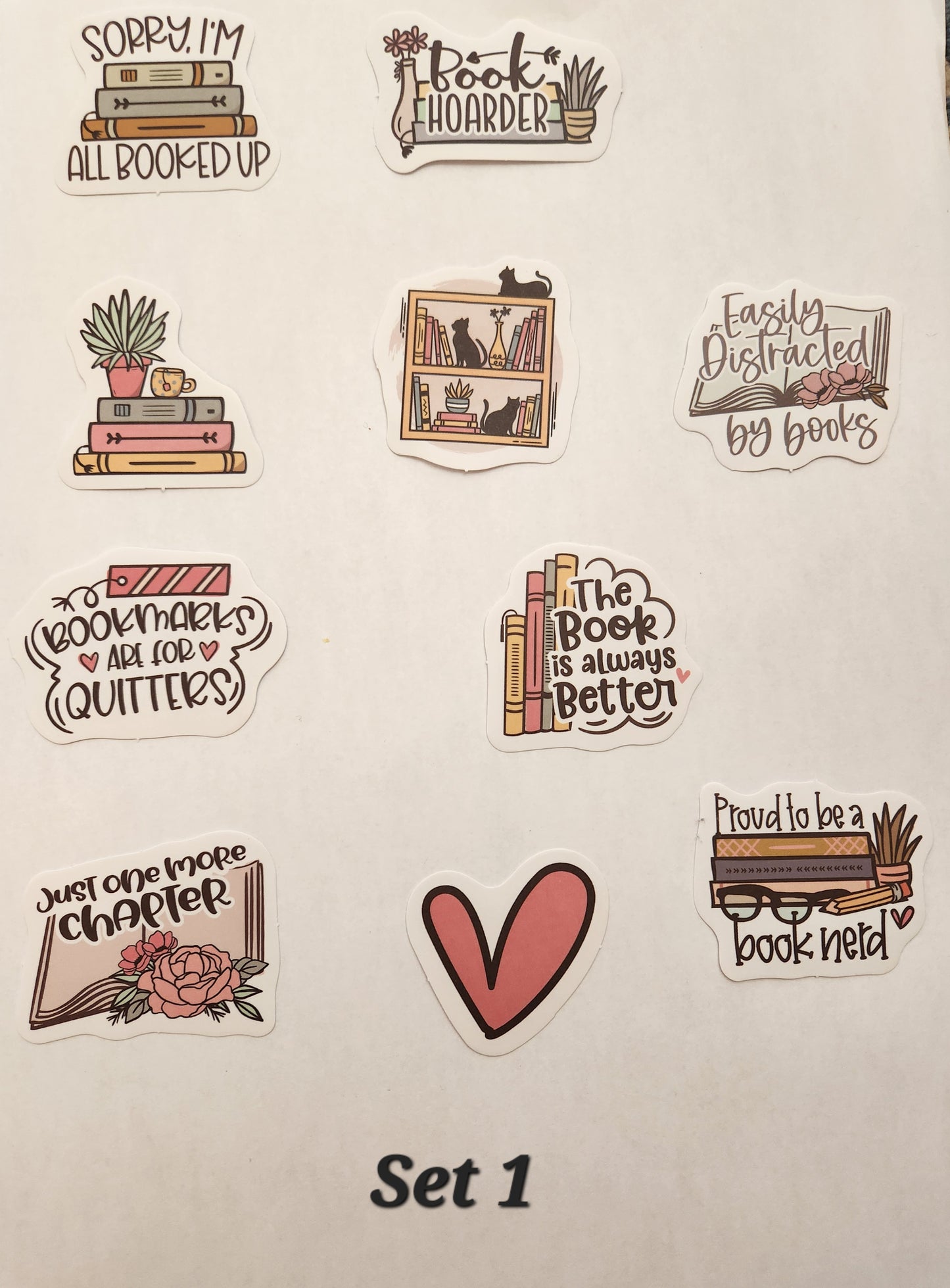 Bookish Journaling Stickers