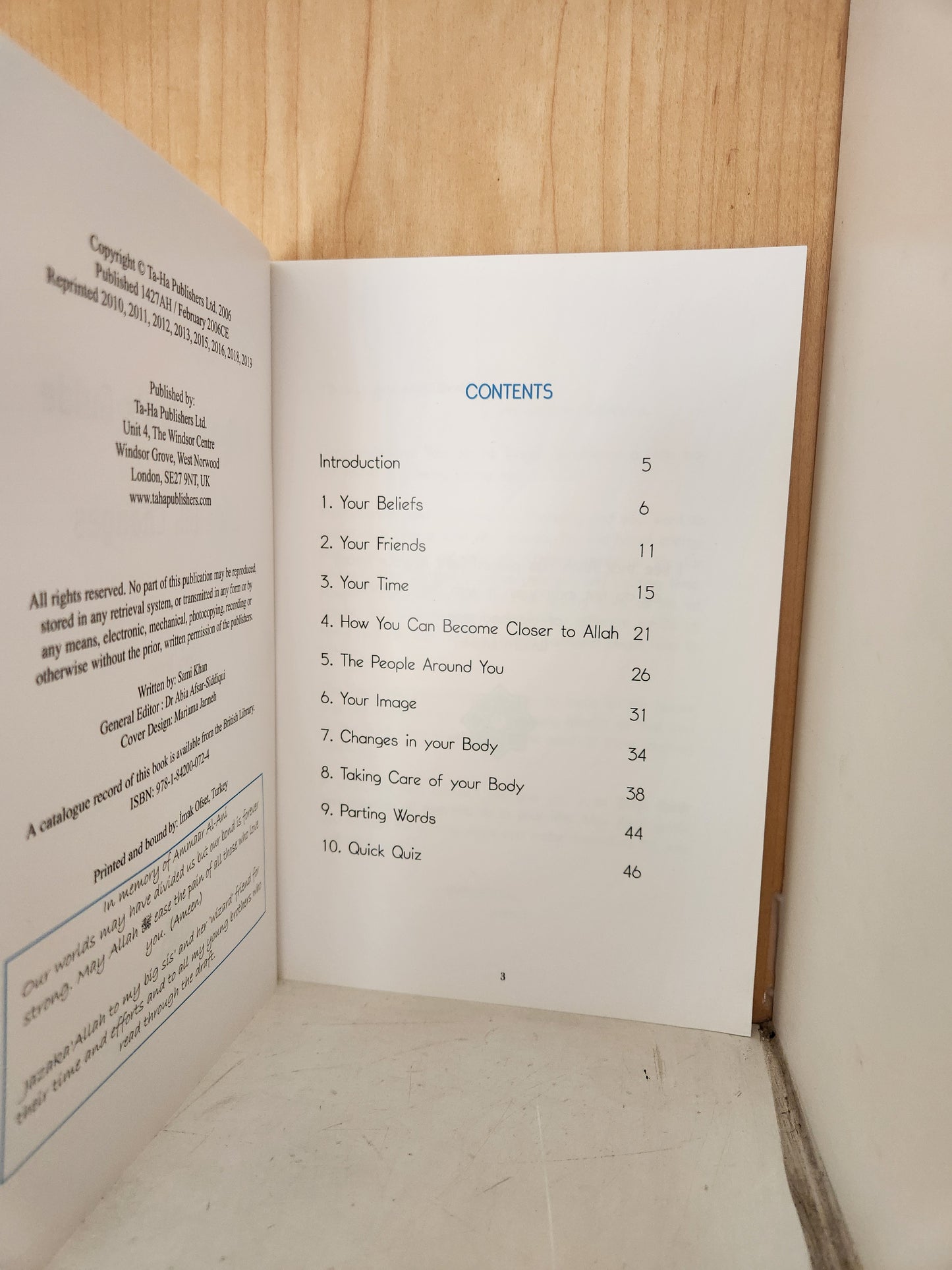 A Muslim Boy’s Guide to Life’s Big Changes by: Sami Khan