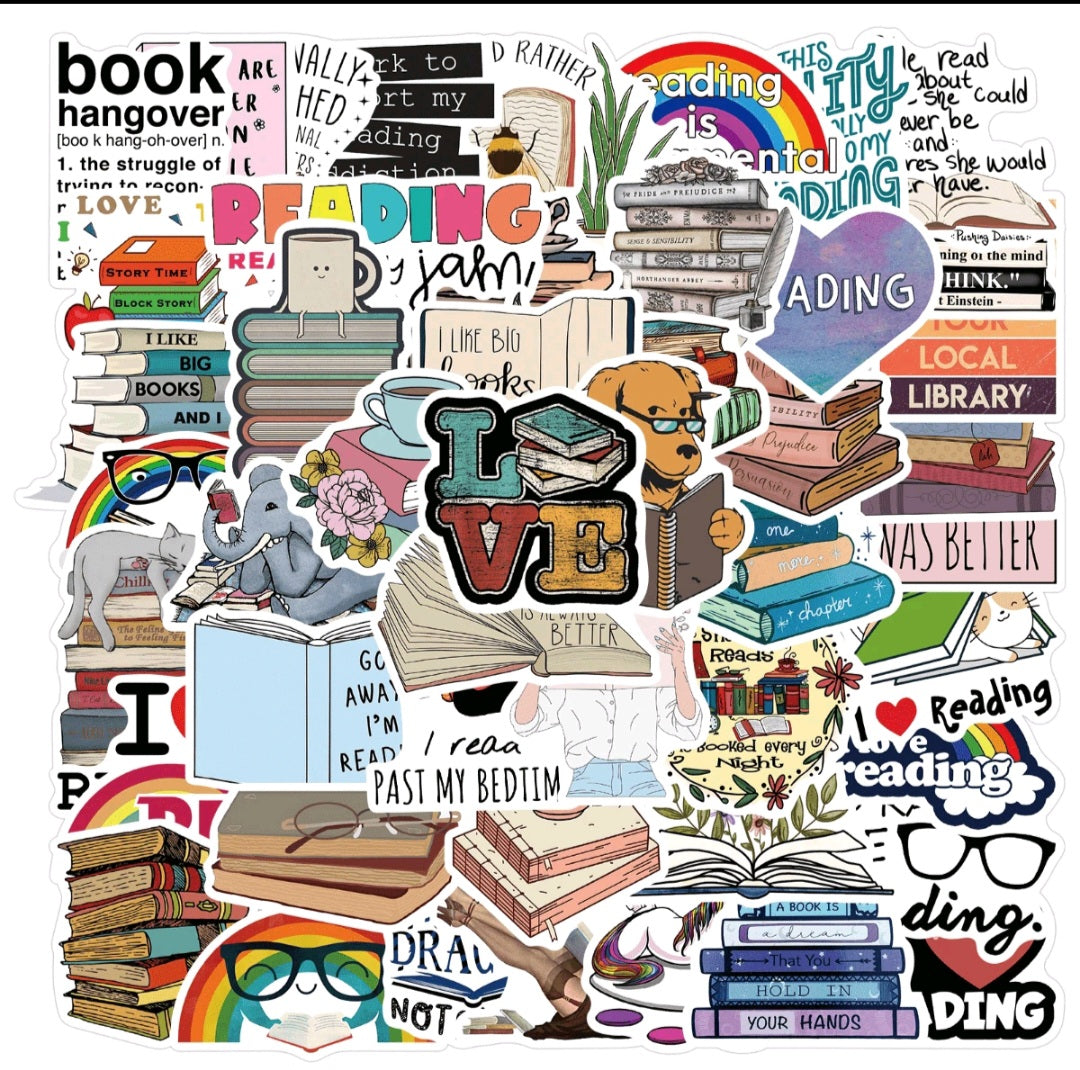 Bookish Journaling Stickers