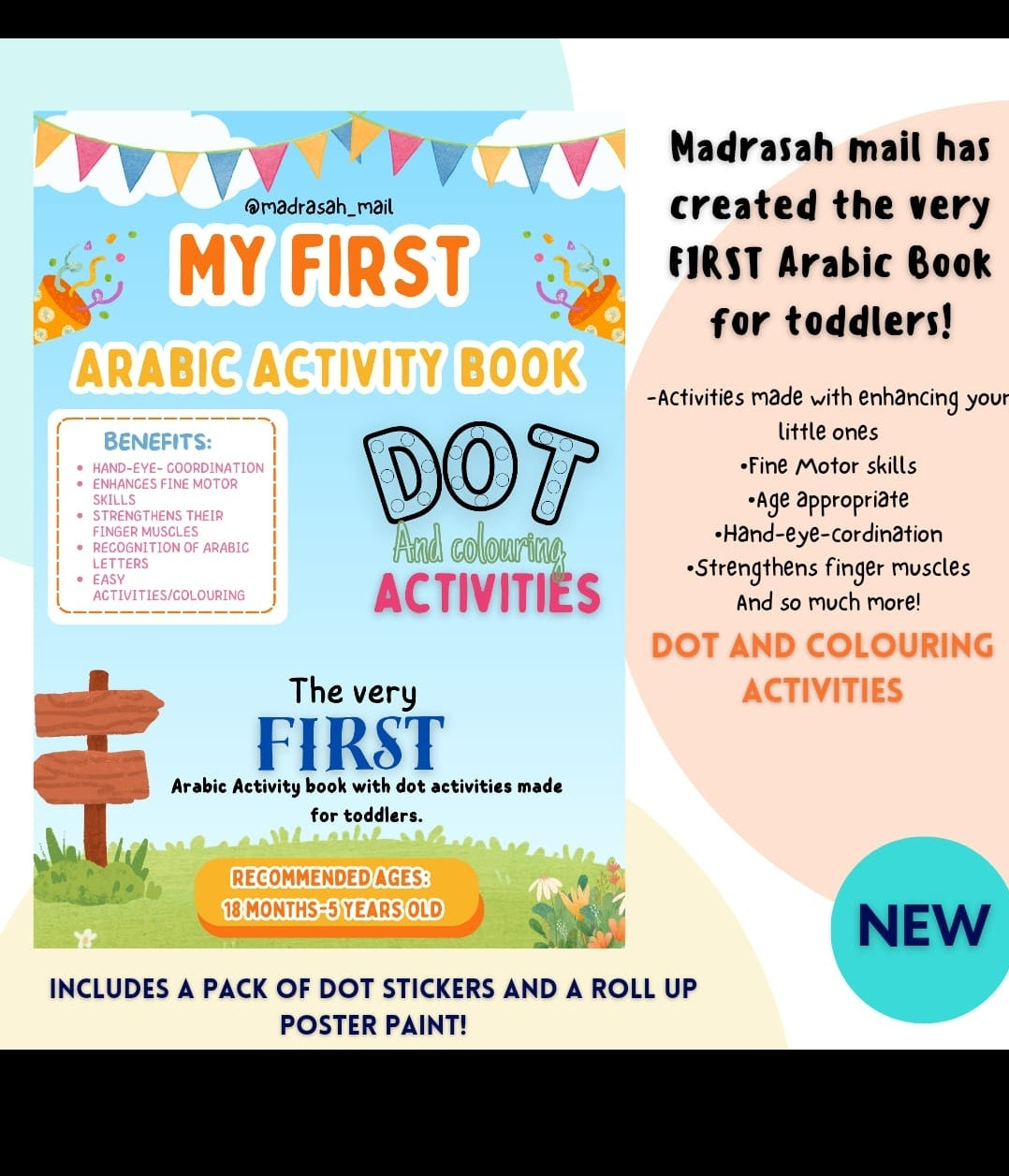 My First Arabic Activity Book