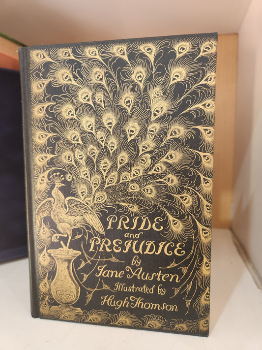Jane Austen – Pride and Prejudice (1894) – George Allen “Peacock Edition” – Illustrated by Hugh Thomson – First Edition