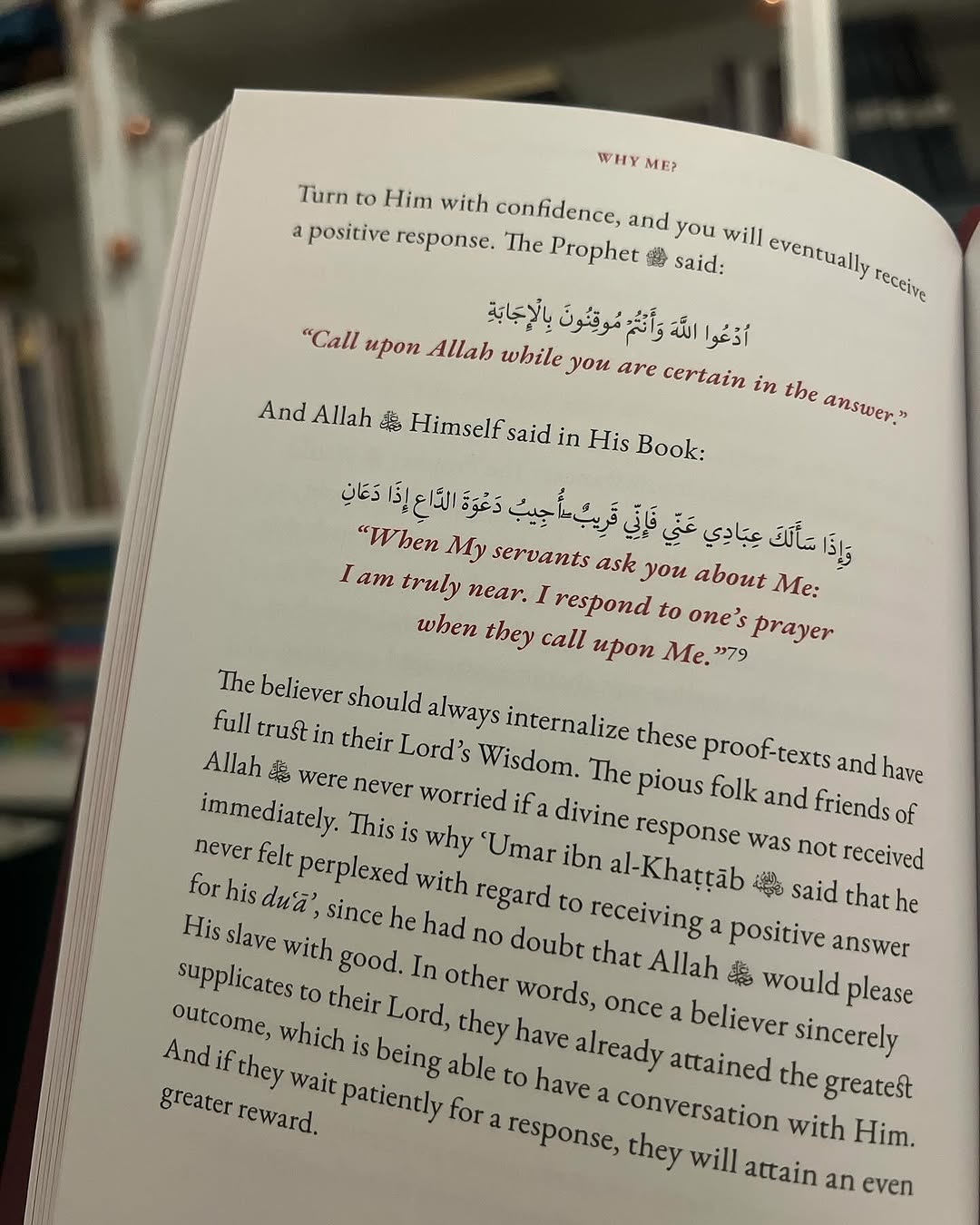 Why Me? By Omar Suleiman