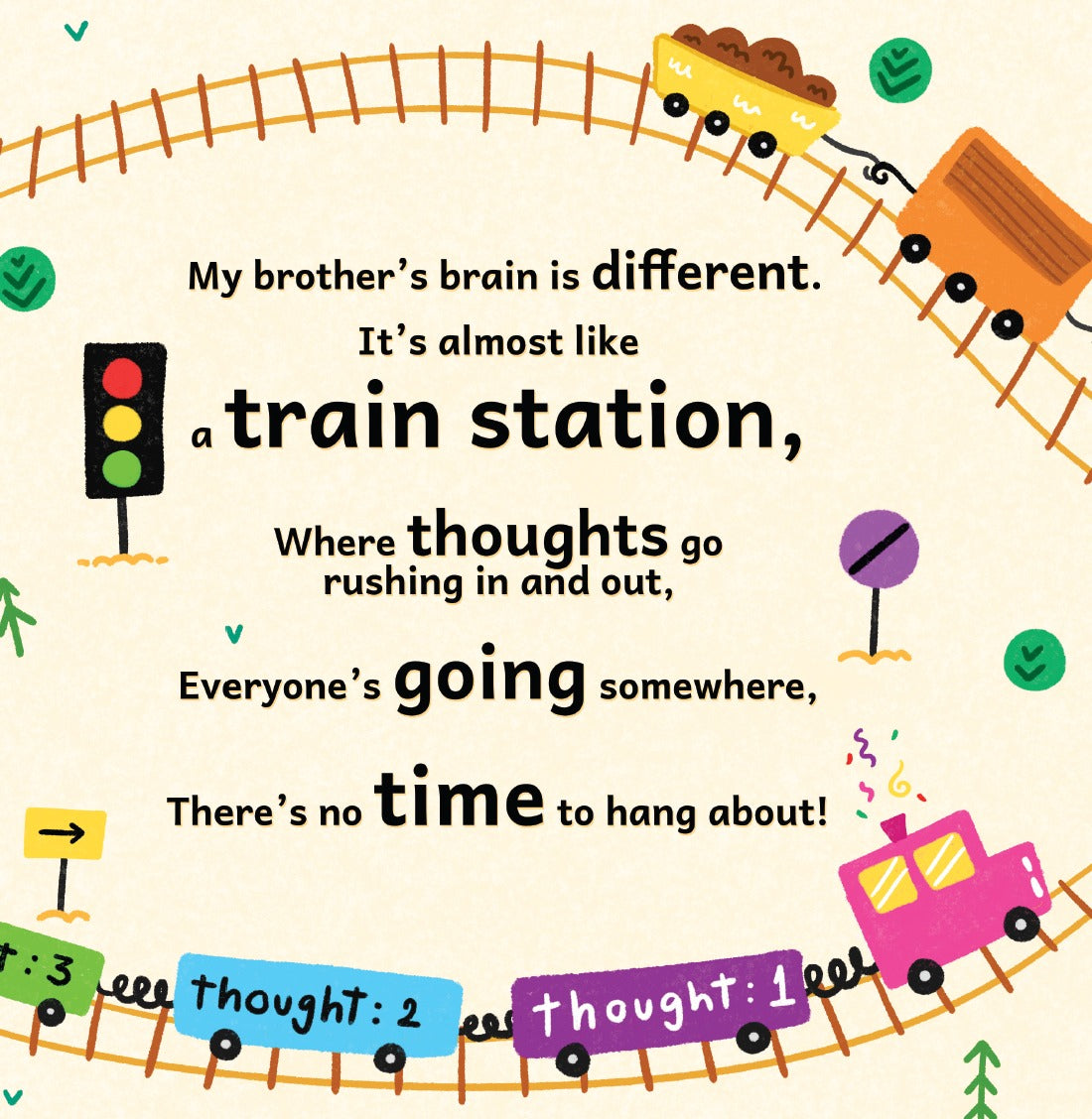 My Brother's Brain is Different by Sadiyya Shaik