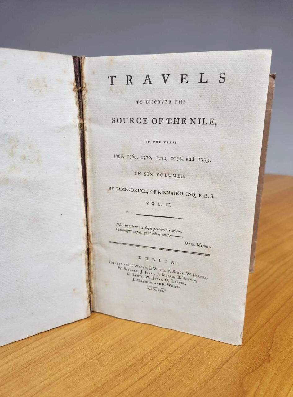 Travels to Discover the Source of the Nile, In the Years 1768, 1769, 1770, 1771, 1772, and 1773
