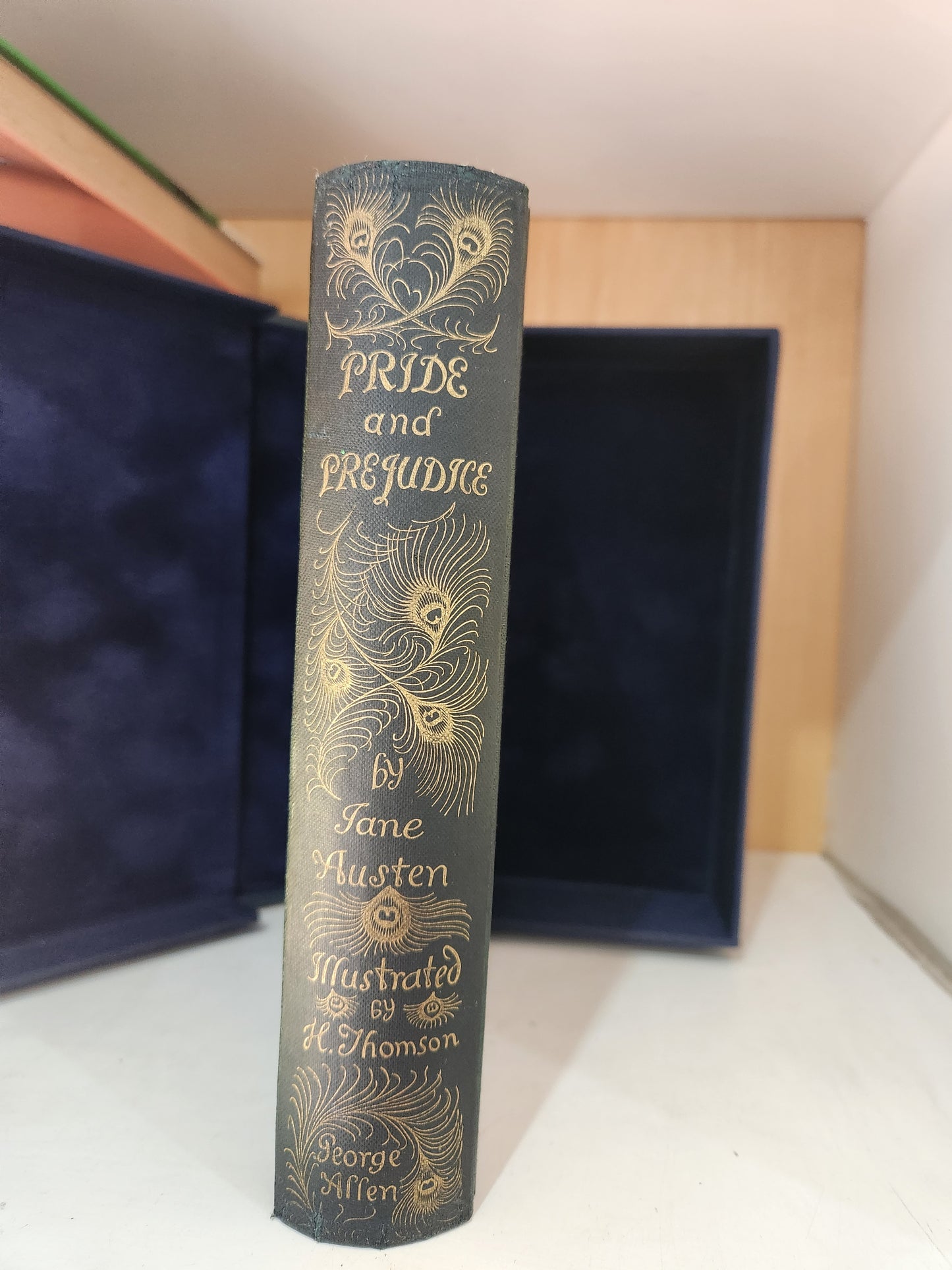 Jane Austen – Pride and Prejudice (1894) – George Allen “Peacock Edition” – Illustrated by Hugh Thomson – First Edition