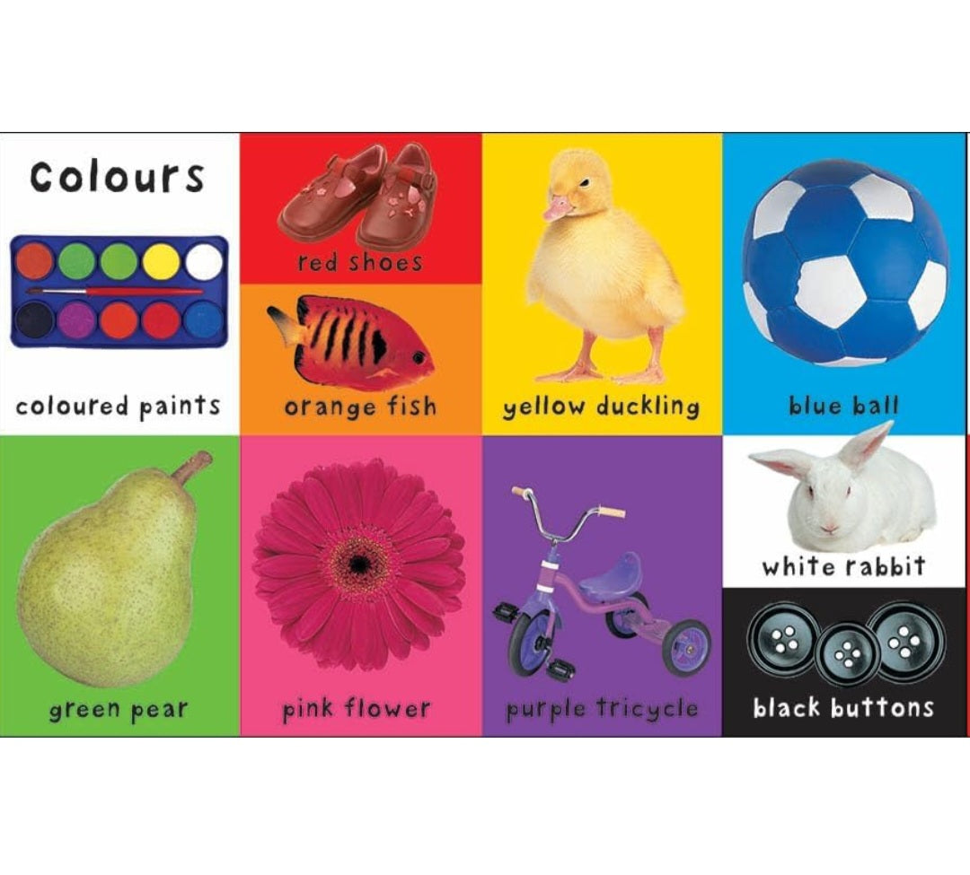 Priddy Book's classic First 100 Words Soft Touch Board Books