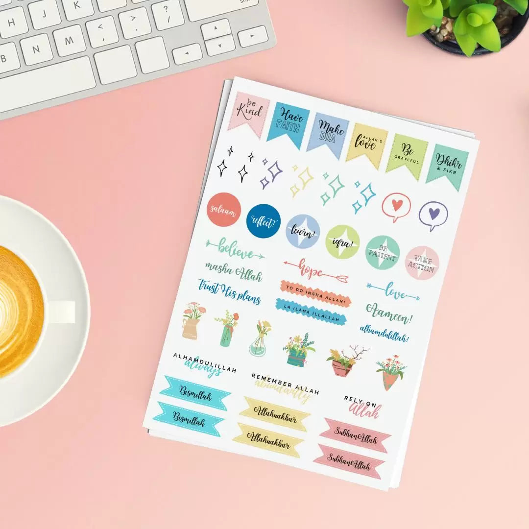 Islamic Journal Stickers