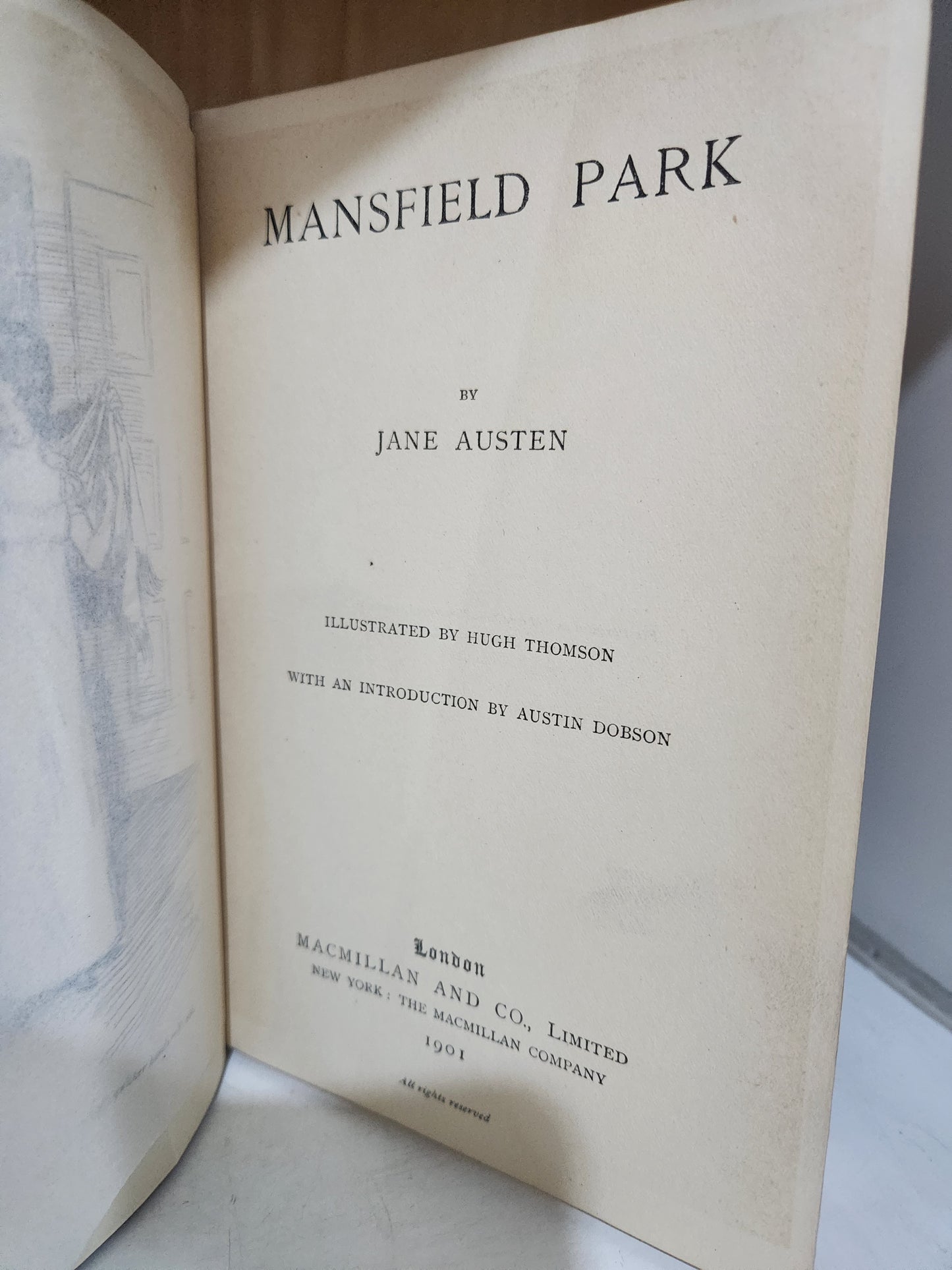 Jane Austen – Sense and Sensibility (1901) & Mansfield Park (1901)