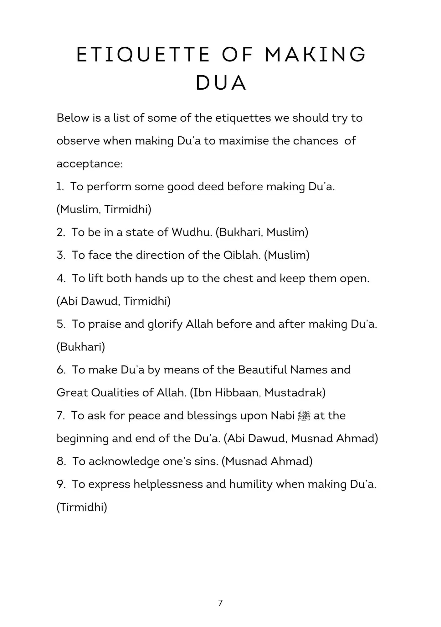 Me and My Duaas Journal