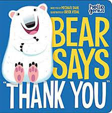 Bear Says "Thank You" Board Book