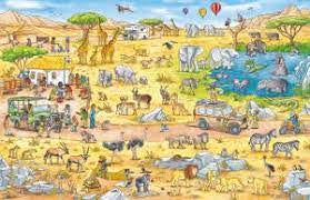 My Big Wimmelbook—Animals Around the World (Board Book)