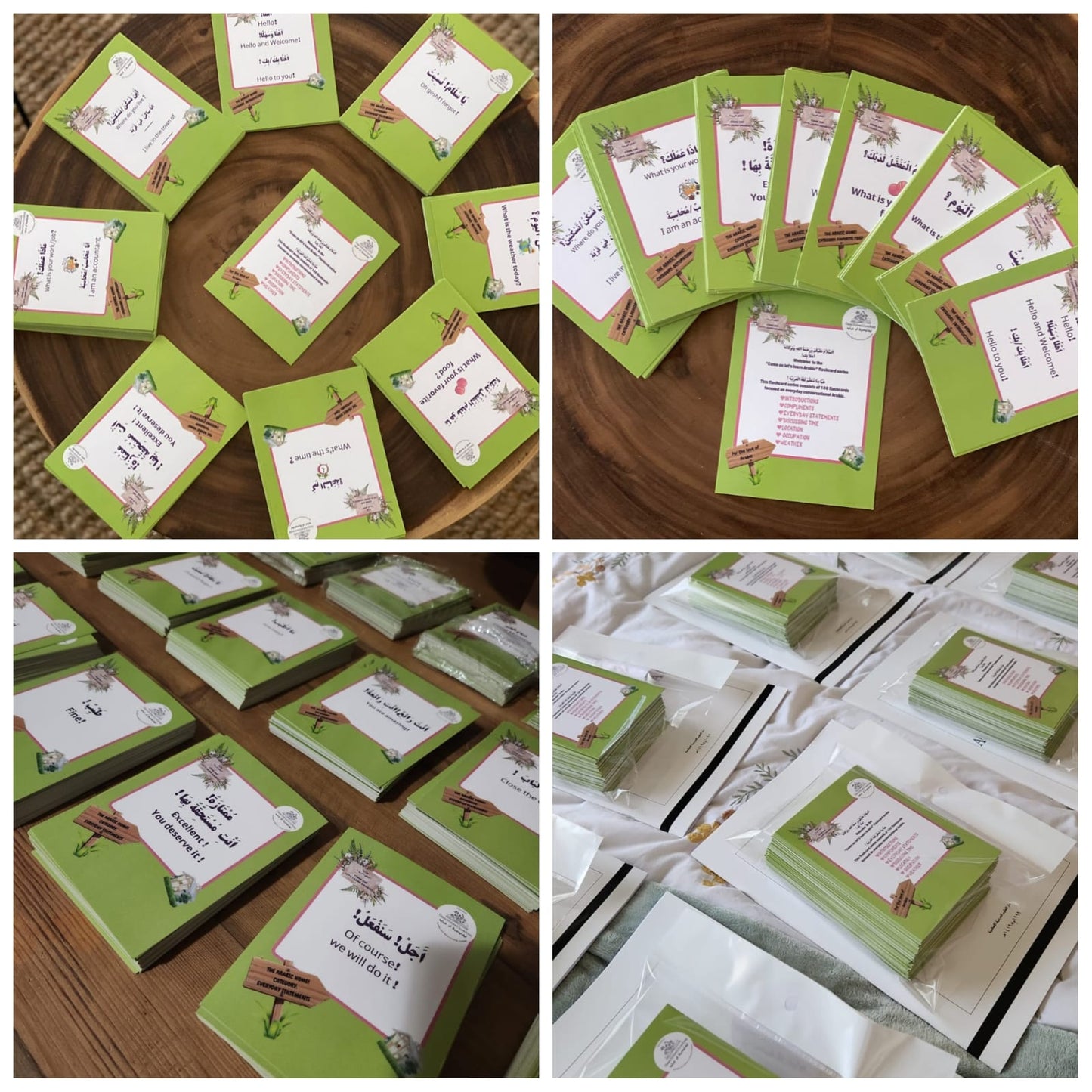 Arabic Conversational Flashcard Series