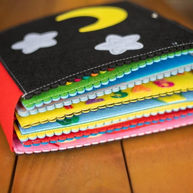 Baby Mu'min Busy Book- Islamic Tactile Interactive Playbook