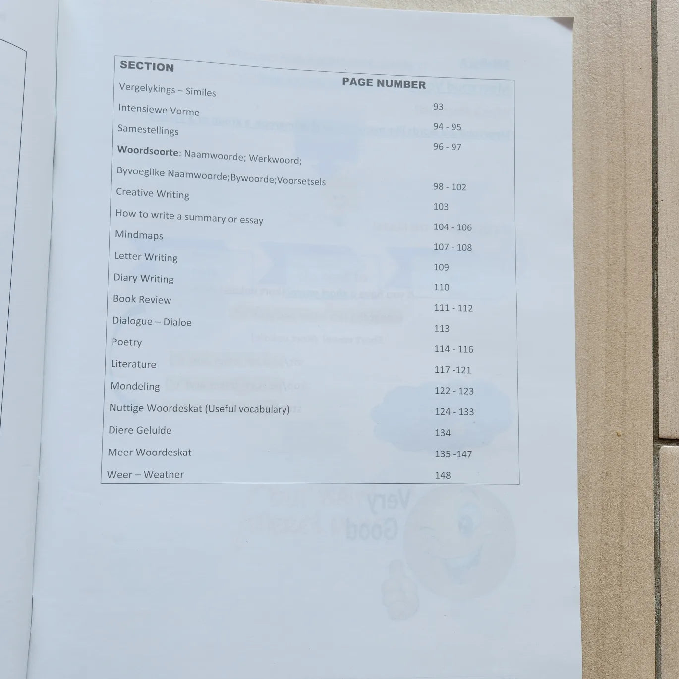 Bly Kalm en Leer Afrikaans