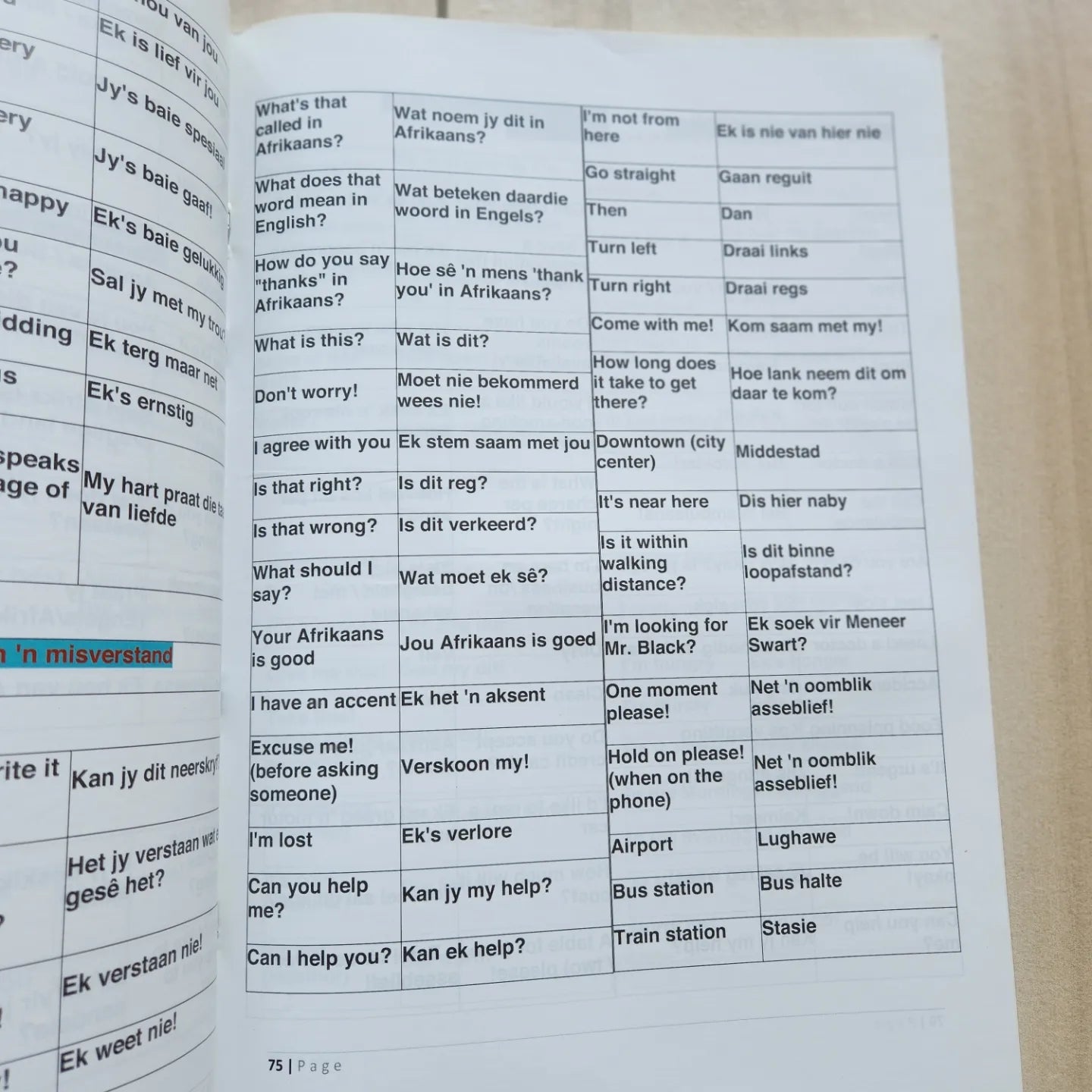 Bly Kalm en Leer Afrikaans