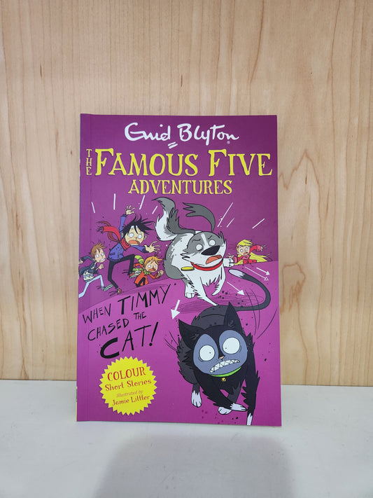 The Famous Five Adventures: When Timmy chased the cat by Enid Blyton [ Preloved]