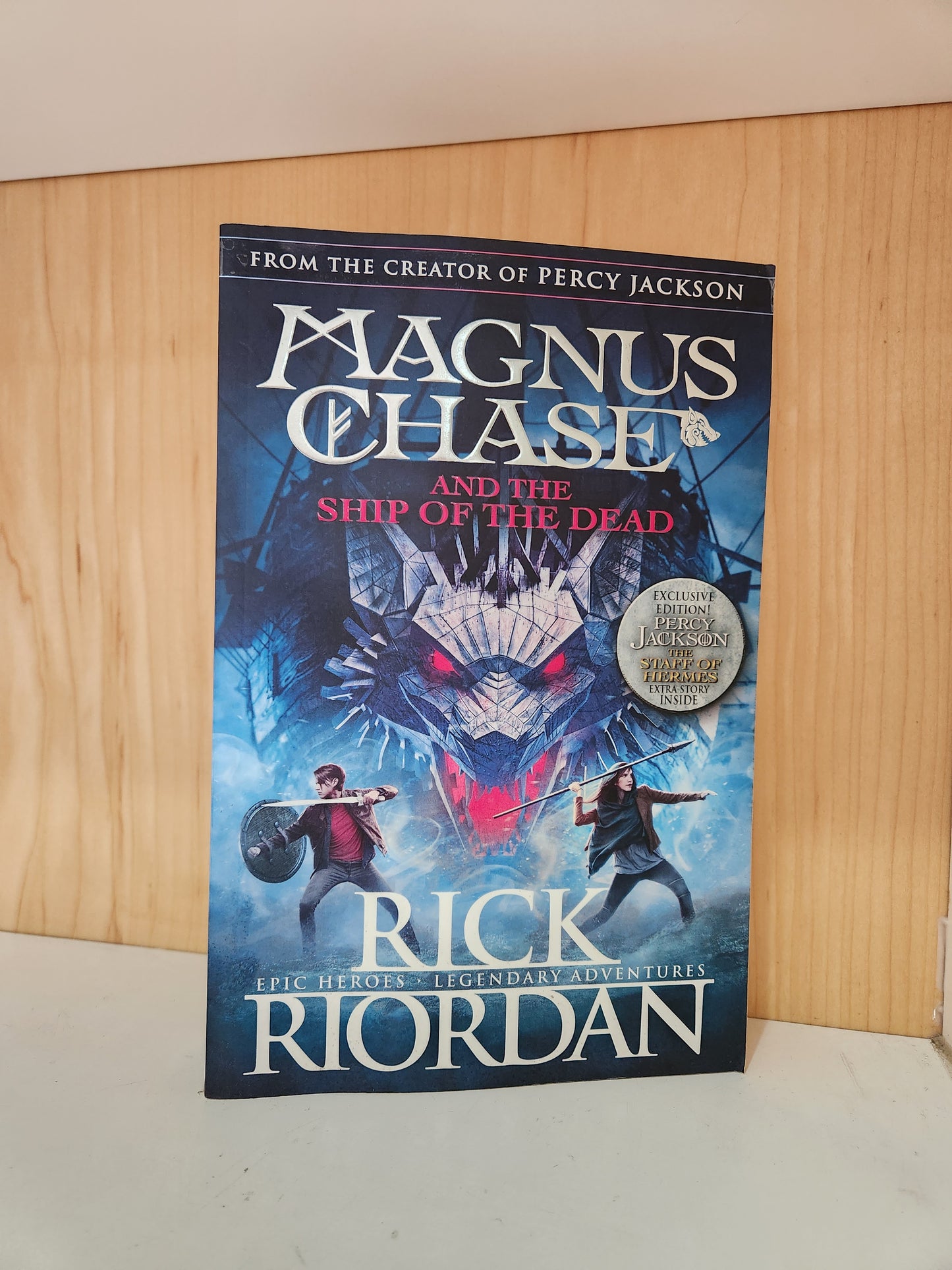 Magnus Chase and the Ship of the Dead by Rick Riordan [Preloved]