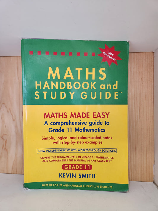 Maths Handbook and Study Guide Grade 11 [Preloved]
