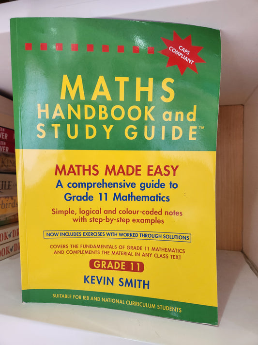Maths Handbook and Study Guide: Grade 11[ Preloved]