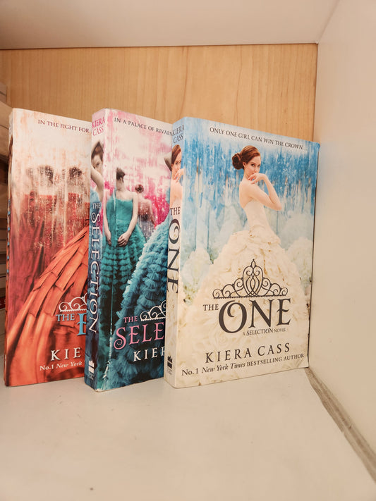 The Selection Series 3 book set by Kiera Cass [Preloved]