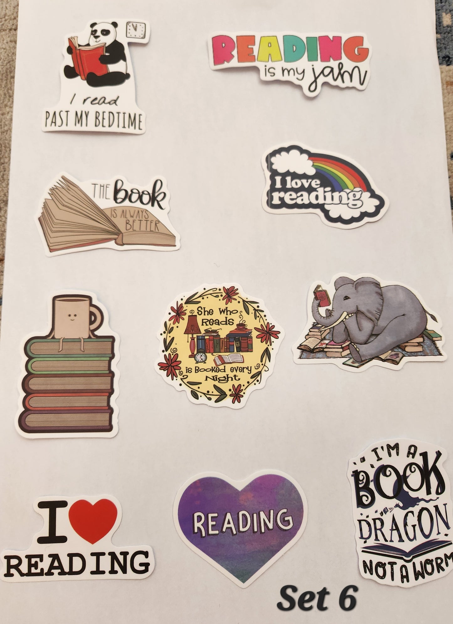 Bookish Journaling Stickers