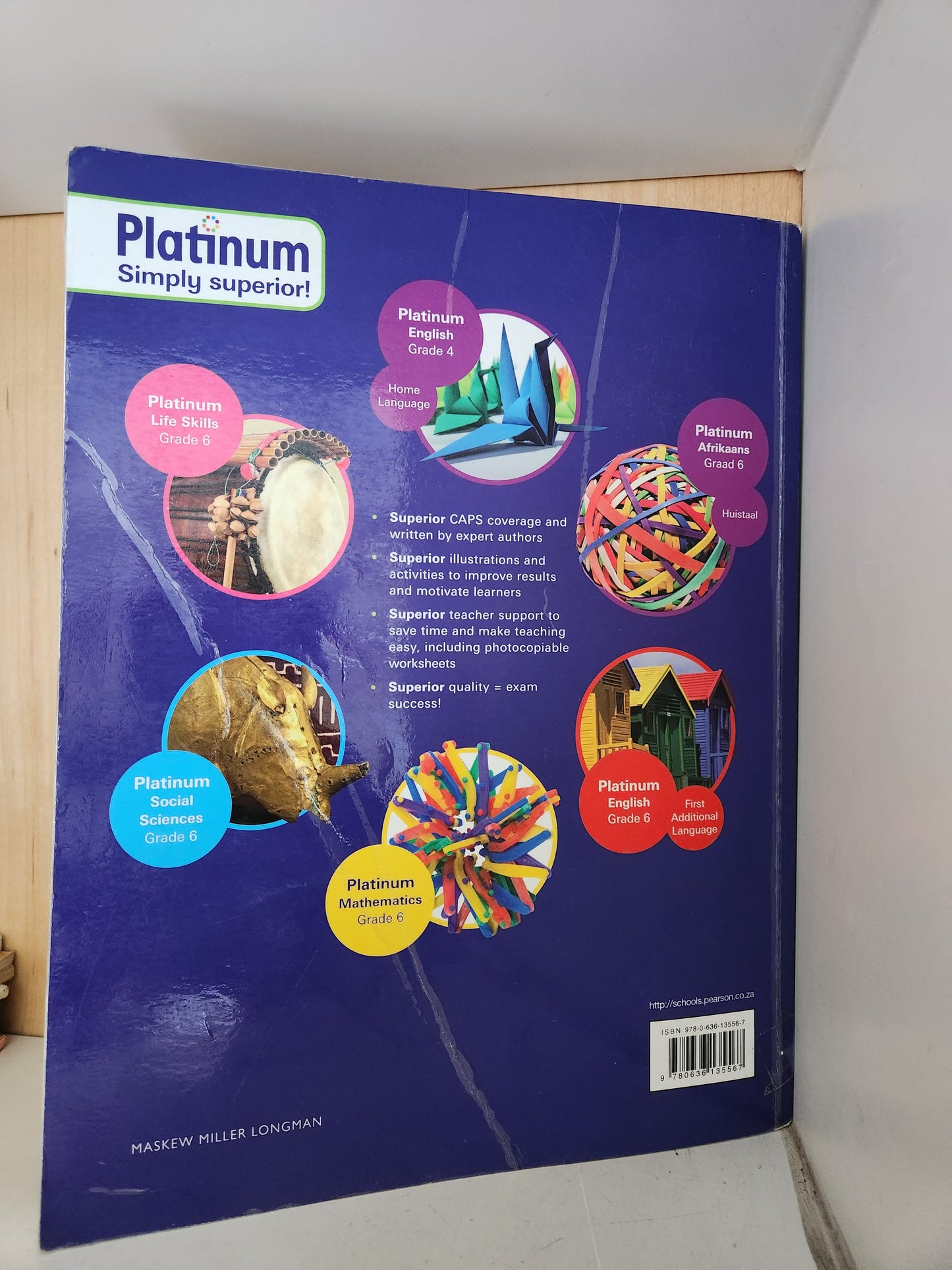 Platinum Natural Science and Technology Grade 6 Learner's Book [Preloved]