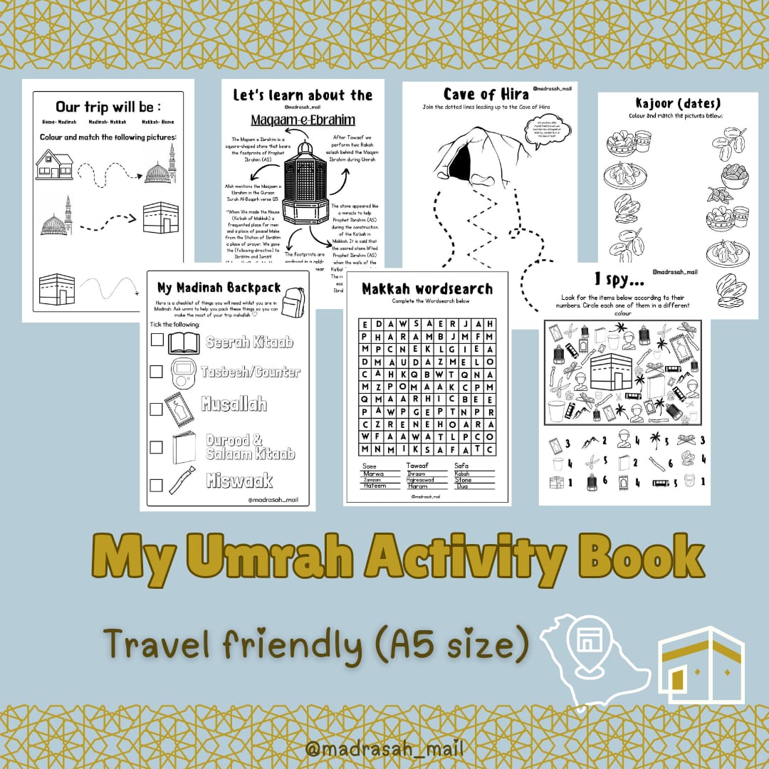 My Umrah Activity Book