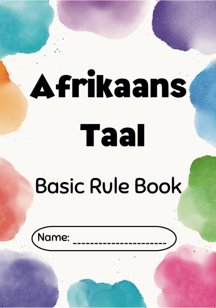 Afrikaans Taal Basic Rule Book