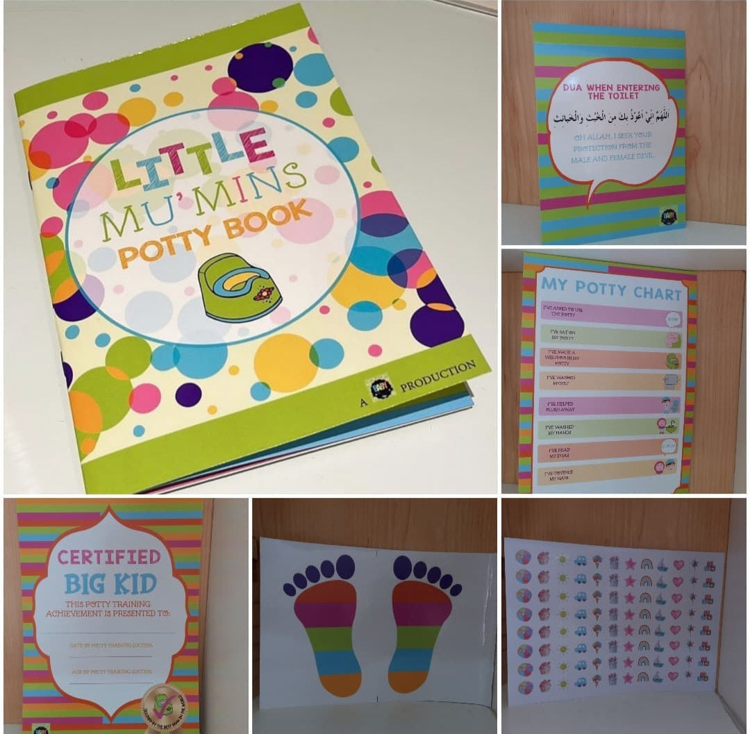 Little Mu'min's Potty Book Survival Kit