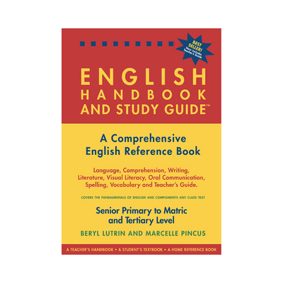 English Handbook and Study Guide: A Comprehensive English Reference Bo ...