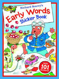 Richard Scarrys Early Words Sticker Book