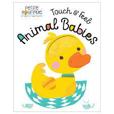 Touch and Feel Animal Babies Board Book
