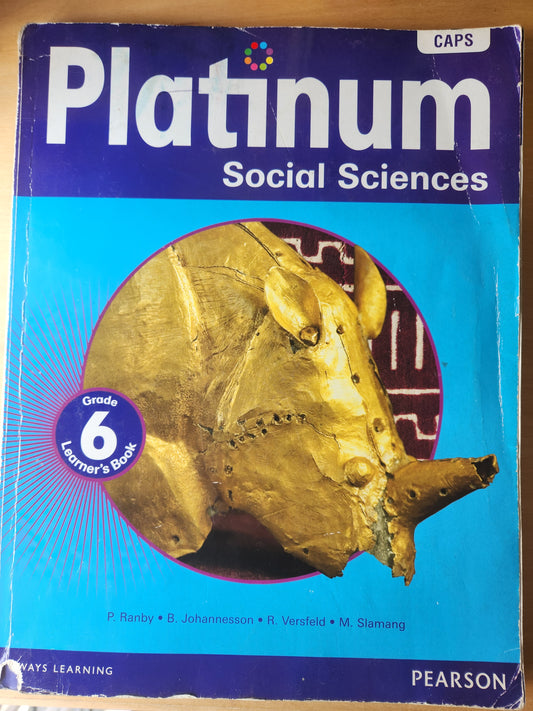 Platinum Social Sciences Learners Book Grade 6 [Preloved]