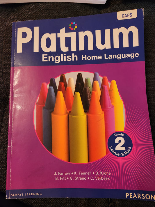 Platinum English Home Language Grade 2 Learners Book [Preloved]