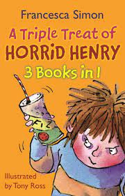 A Triple Treat of Horrid Henry 3 Books in one
