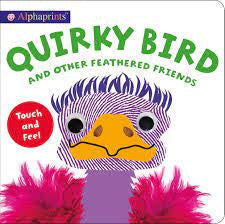 Alphaprints: Quirky Bird and Other Feathered Friends Touch & Feel Board Book