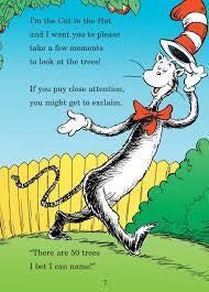 Dr Seuss Learning Library: I Can Name 50 Trees Today!