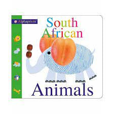 South African Animals Alphaprints Board Book