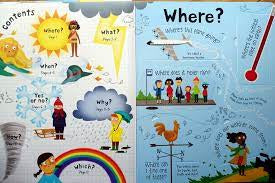 Lift-The-Flap Questions and Answers about the Weather Board Book