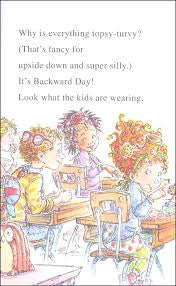 Fancy Nancy: It's Backward Day! Level 1 Reader