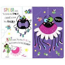 The Not-So-Scary Hairy Spider Touch and Feel Board Book