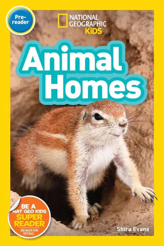 National Geographic Kids Animal Homes (Reader)