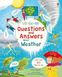 Lift-The-Flap Questions and Answers about the Weather Board Book