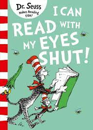 Dr Seuss I Can Read with My Eyes Shut