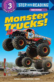 Monster Trucks! Step into Reading Level 3
