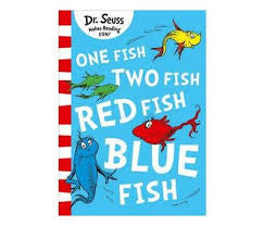 Dr Seuss One Fish, Two Fish, Red Fish, Blue Fish