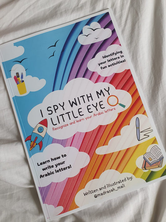 I Spy With My Little Eye - Recognise & write your Arabic letters